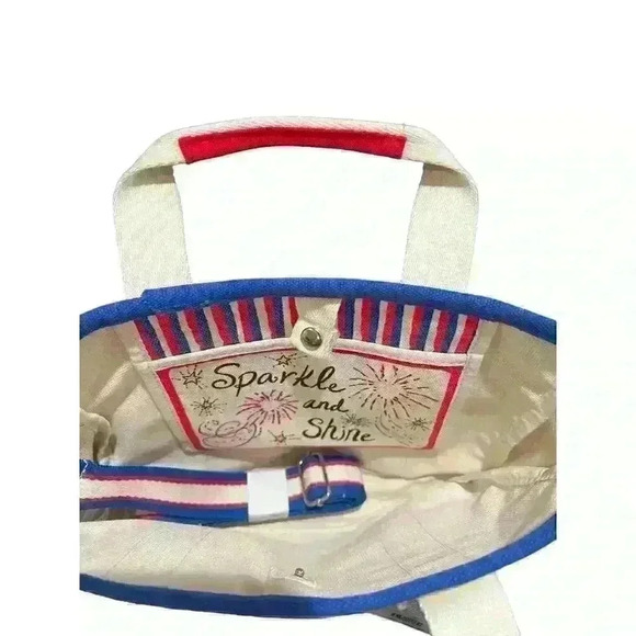 Brighton Red White and You Mini Tote - Picture 3 of 3
